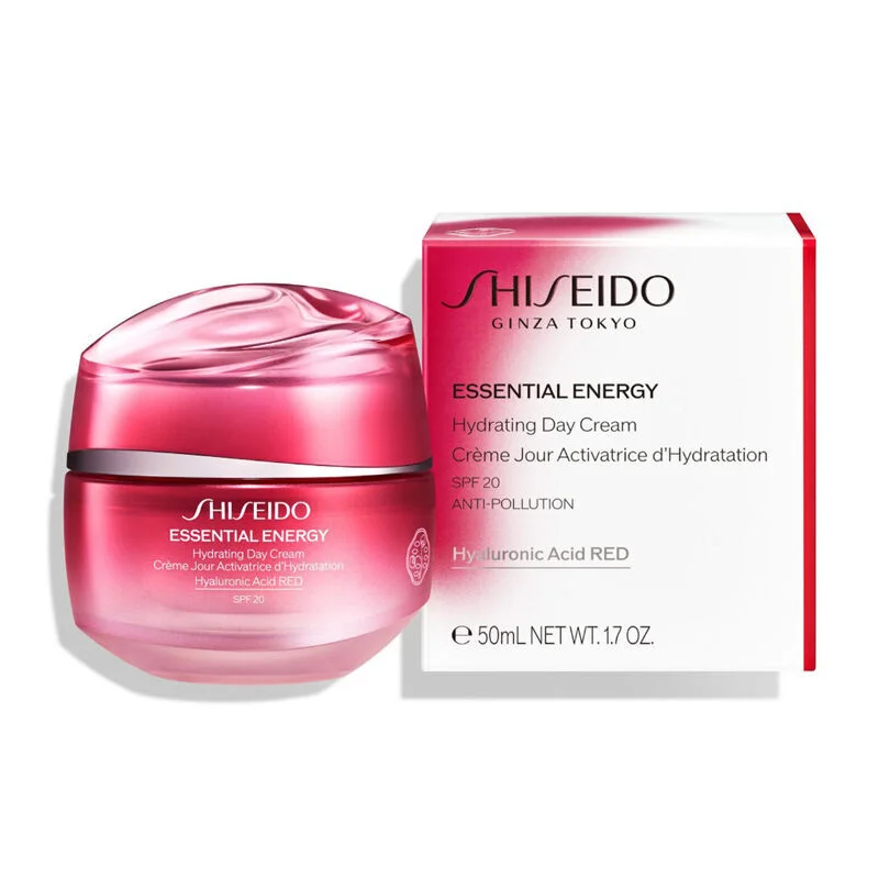 Shiseido كريم شيسيدو إسينشال إنرجي المرطب النهاري بعامل حماية من الشمس 20 50 مل