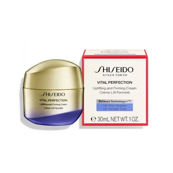 Shiseido كريم شيسيدو فيتال بيرفيكشن لشد البشرة النهاري بعامل حماية من الشمس 30، 30 مل