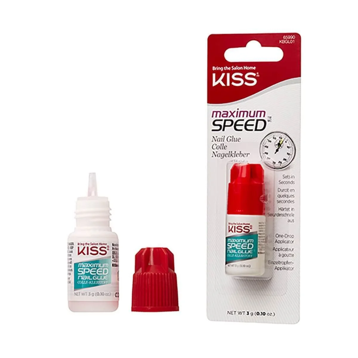 Kiss Press-On Nail Glue KBGL01 | Starker Kleber für perfekte Nägel