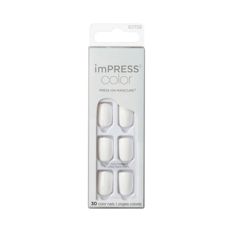 Импресс Цветные Самоклеящиеся Накладные Ногти Короткие - 83758 от Impress