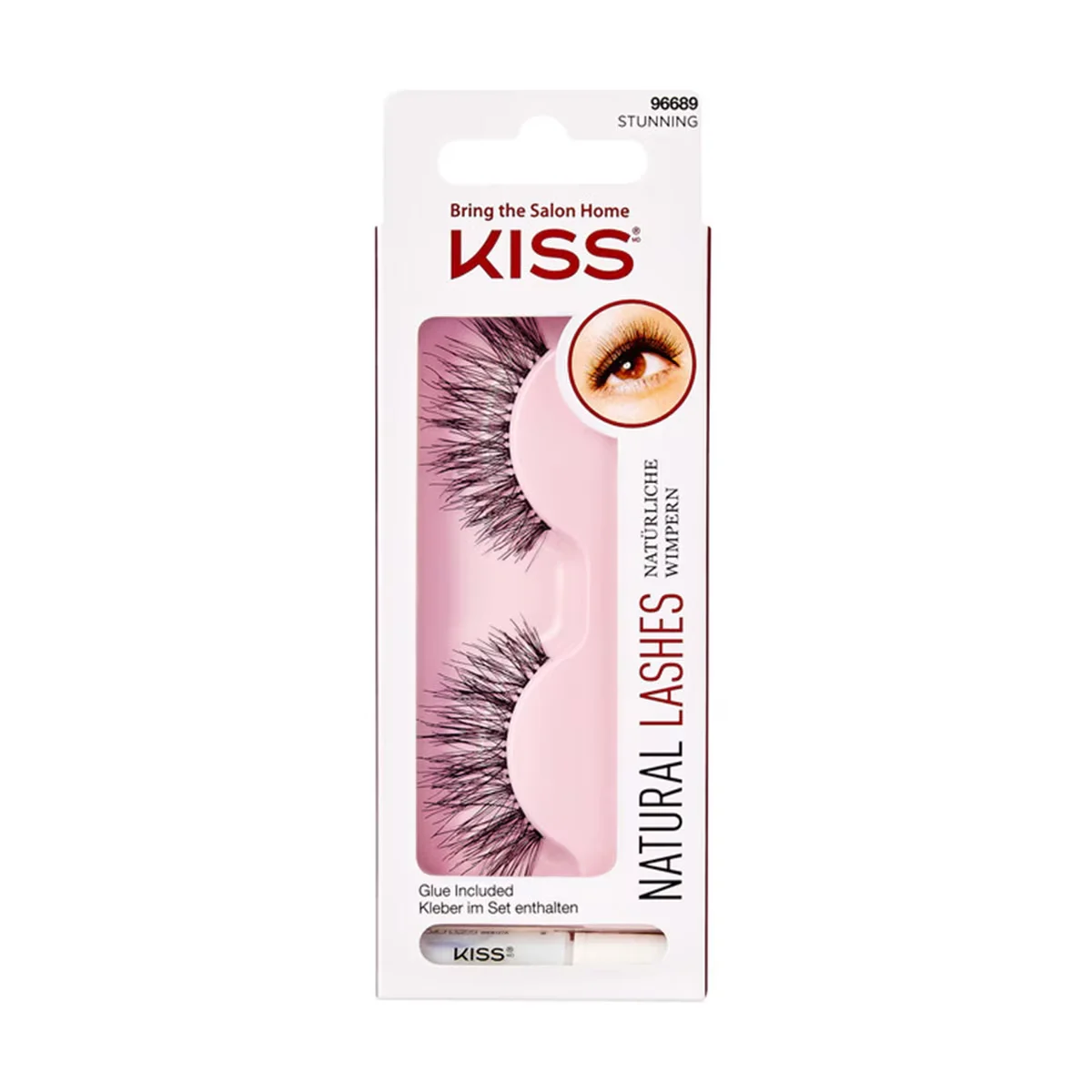 Kiss i-Envy Naturwimpern Nr. 02 - Echthaar, leicht, einfach zu verwenden