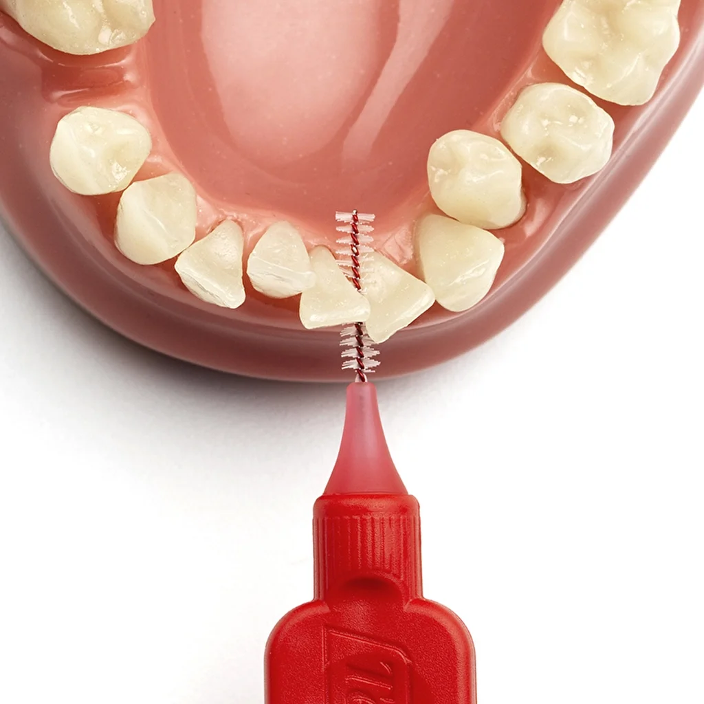 Tepe Interdentalbürste 0,5mm Rot - 6er Pack für die Zahnpflege