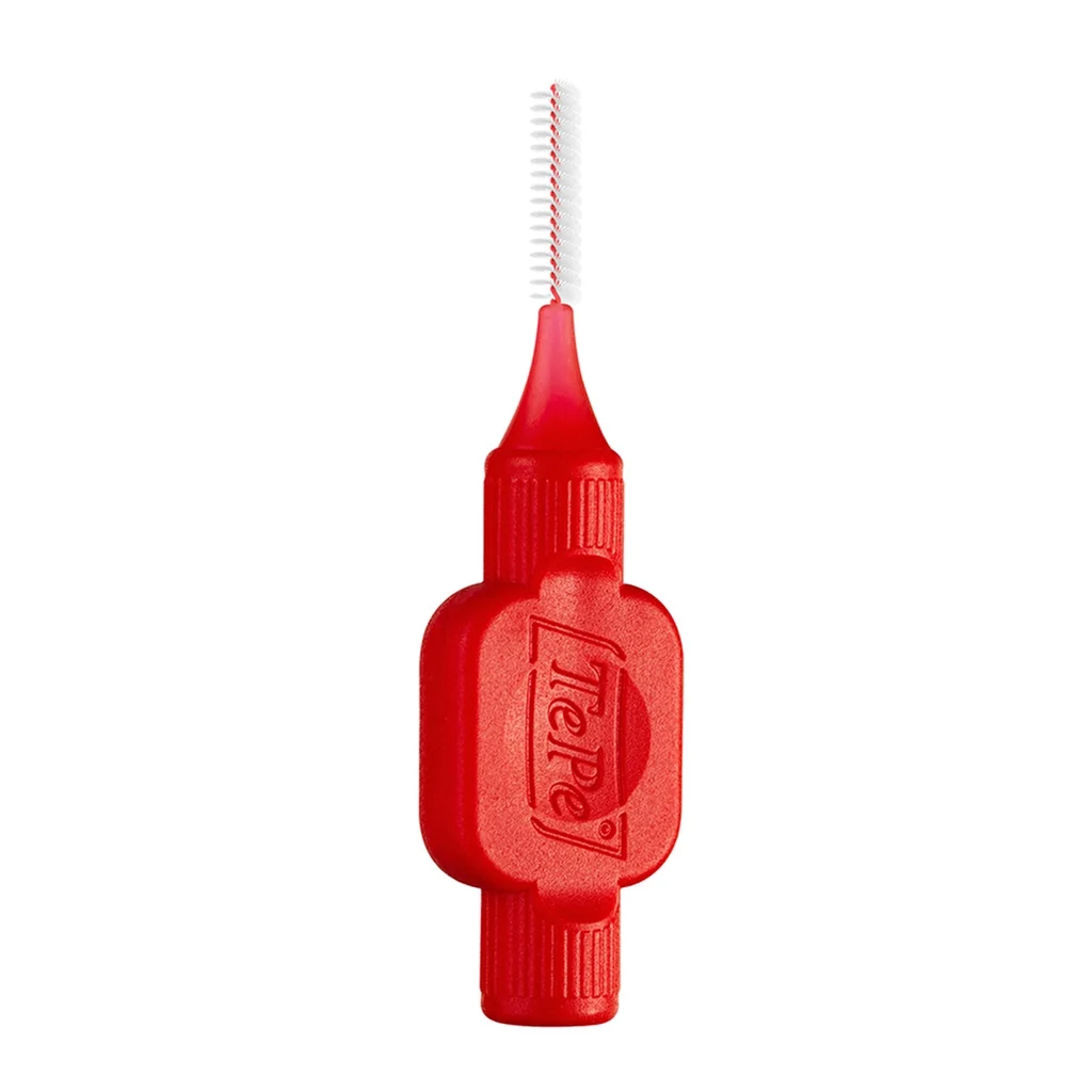 Tepe Interdentalbürste 0,5mm Rot - 6er Pack für die Zahnpflege