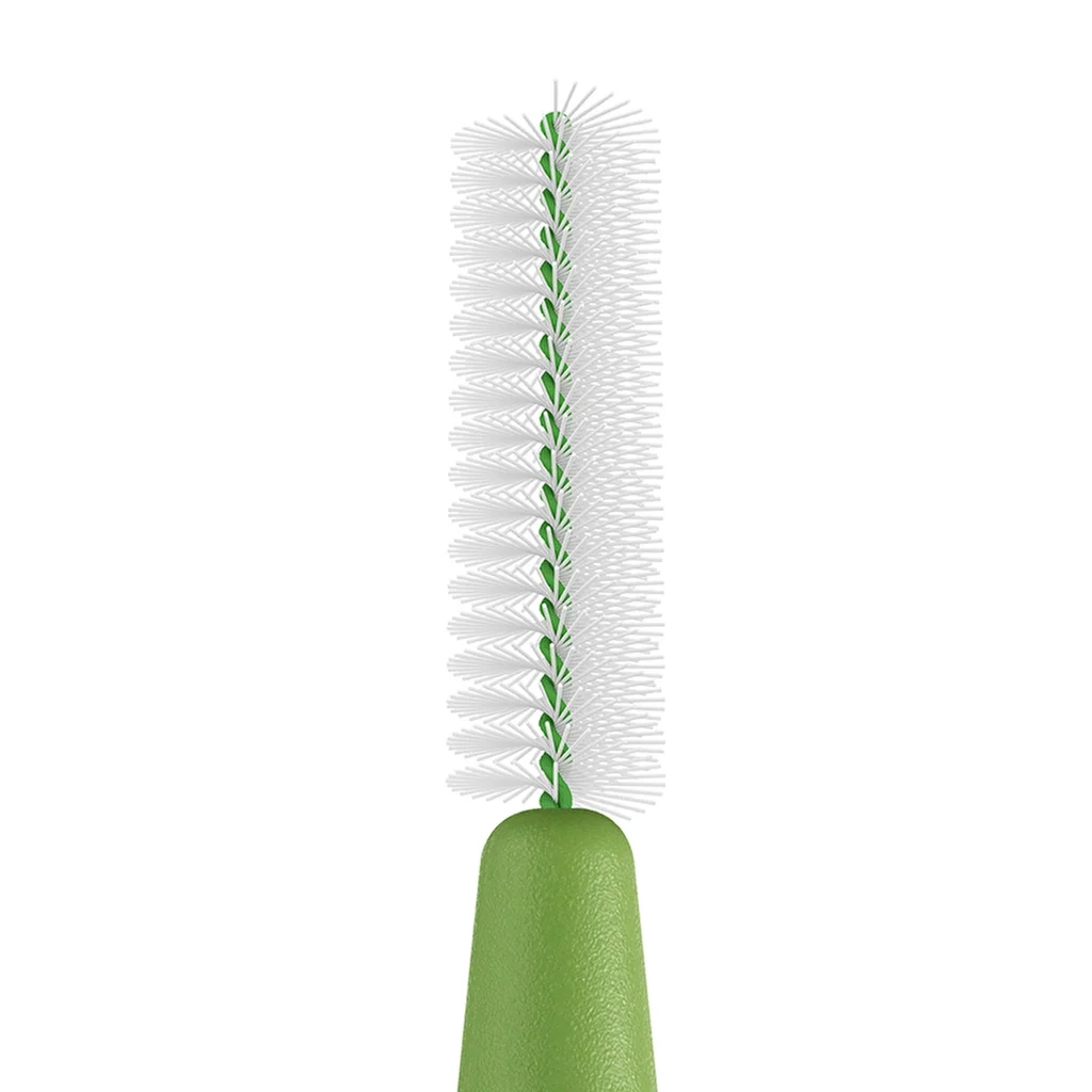 Tepe Interface Brush Blister 0.8 mm Green 6 pcs