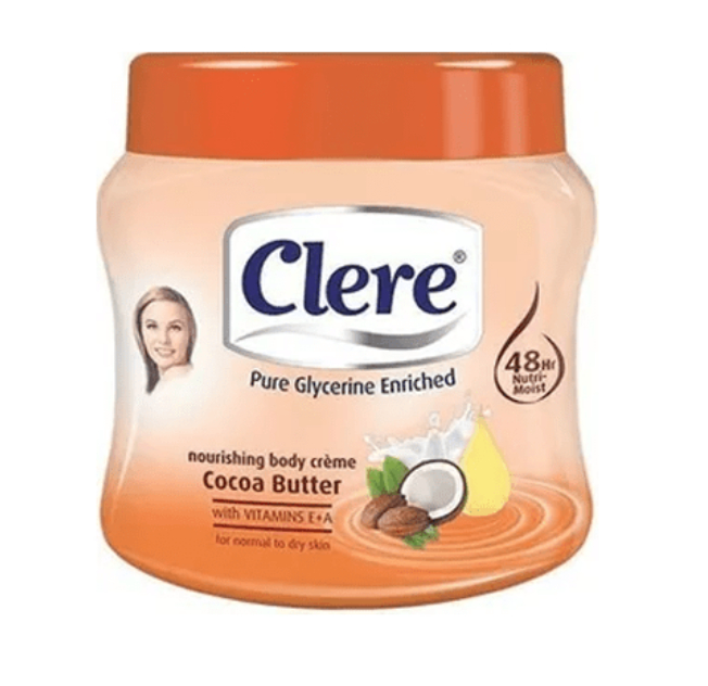 Clear Cocoa Butter Body Cream 500ml