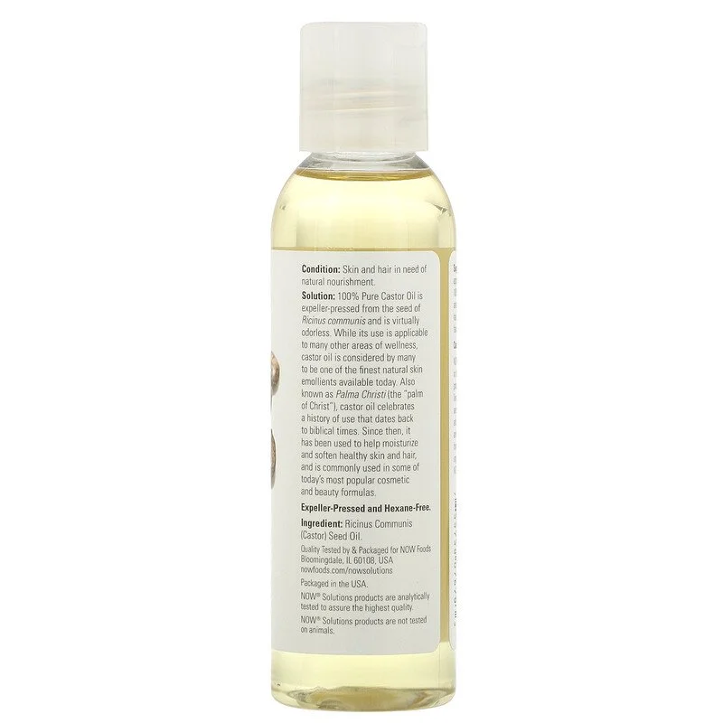 Now Castor Oil, 118 ml