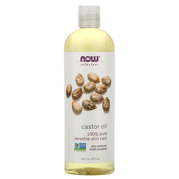 Now Castor Oil, 16 Fl Oz (473 mL)