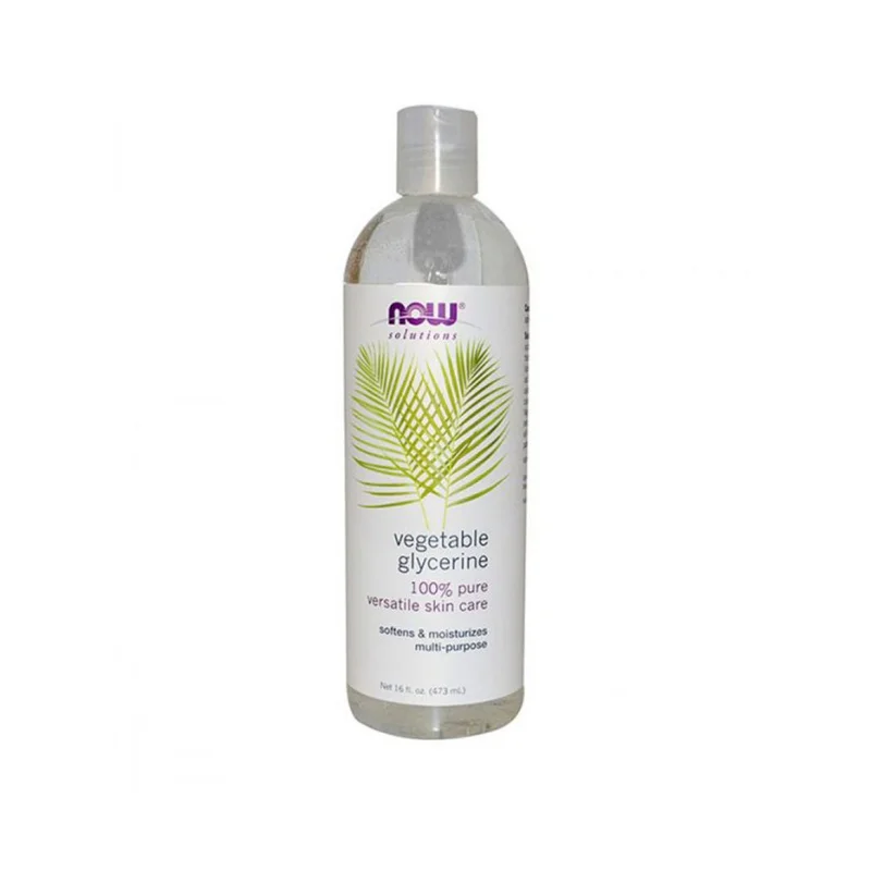 Now Solutions Vegetable Glycerin 100% Pure Versatile Skin Care 473 ml