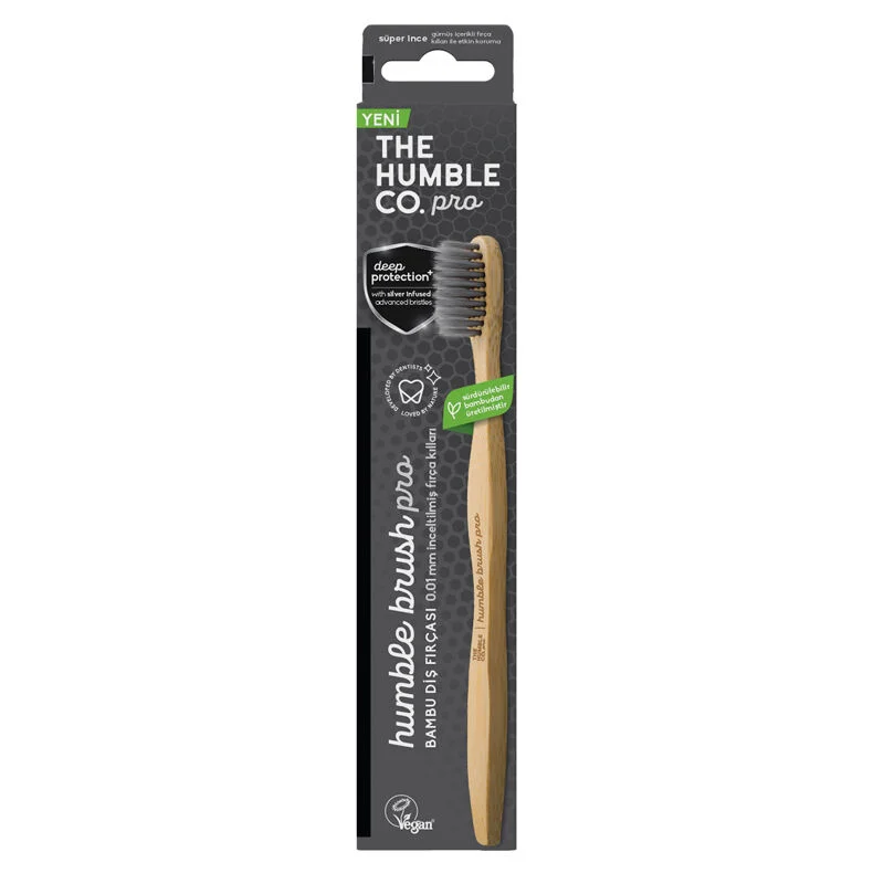 Humble Brush Pro Silber Zahnbürste