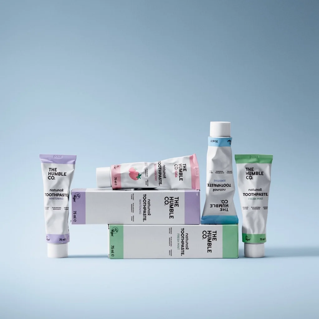 The Humble Co Natural Charcoal Toothpaste 75 ml
