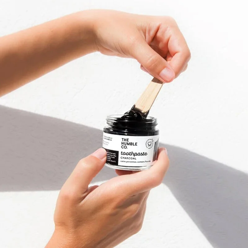 The Humble Co Charcoal Toothpaste Jar 50 ml