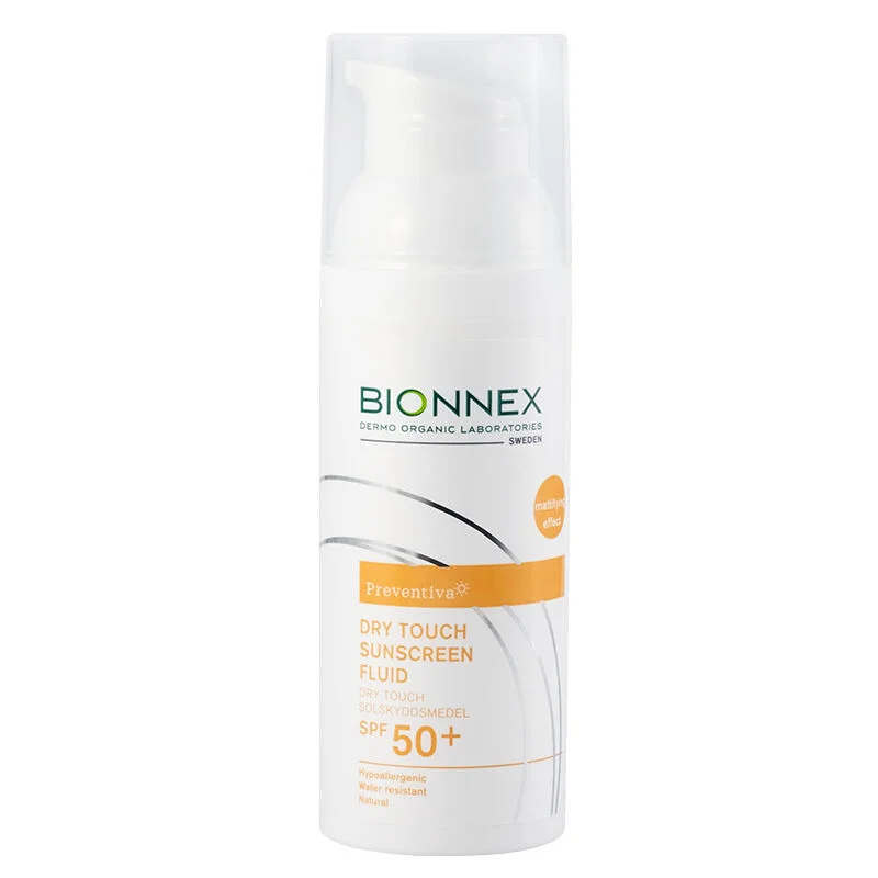 Bionnex Preventiva Dry Touch Sunscreen Fluid Face And Neck Spf 50 50 ml