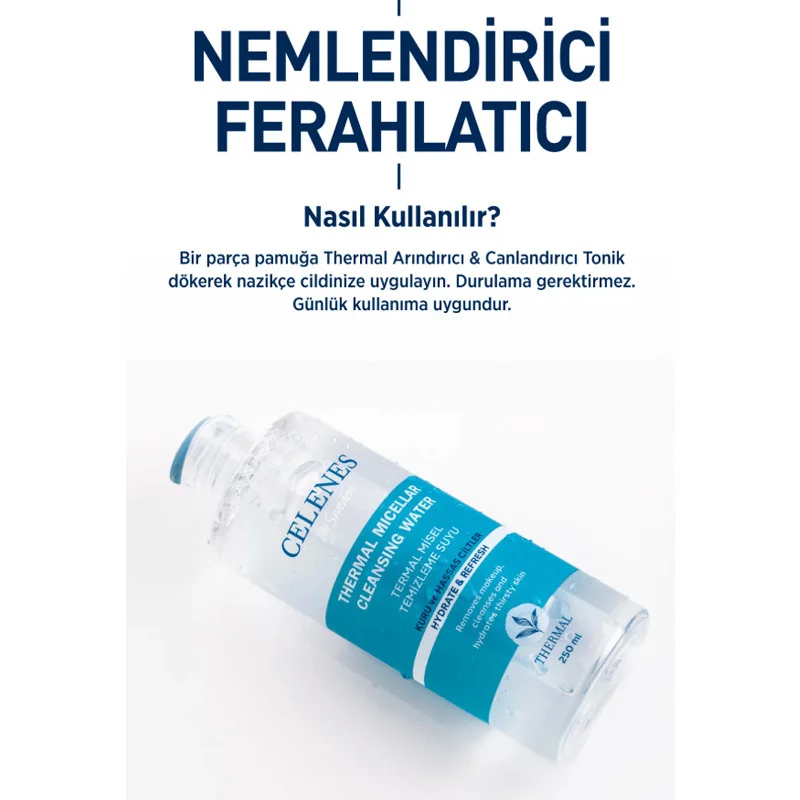 Celenes Thermales Mizellen-Reinigungswasser für trockene Haut 250ml