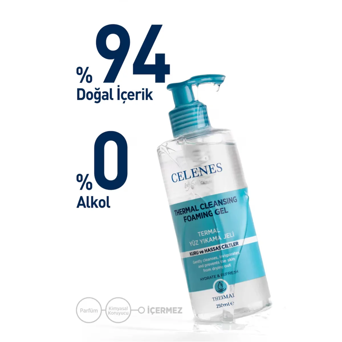 Celenes By Sweden Thermales Gesichtswaschgel 250ml