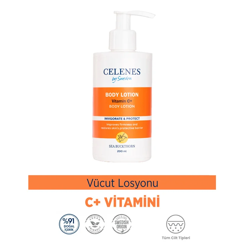 Celenes Sanddorn Körperlotion 200ml