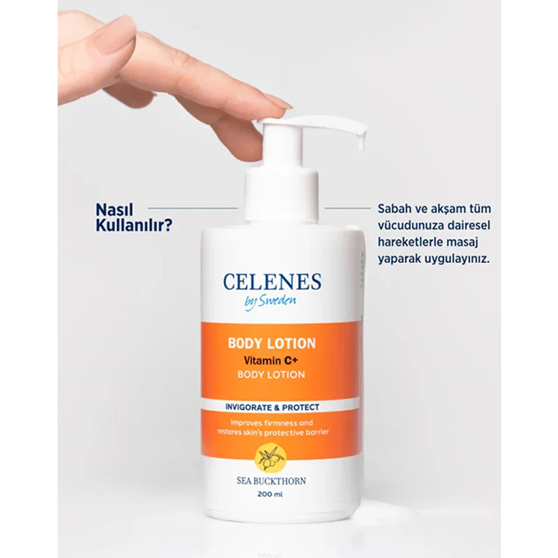 Celenes Sanddorn Körperlotion 200ml