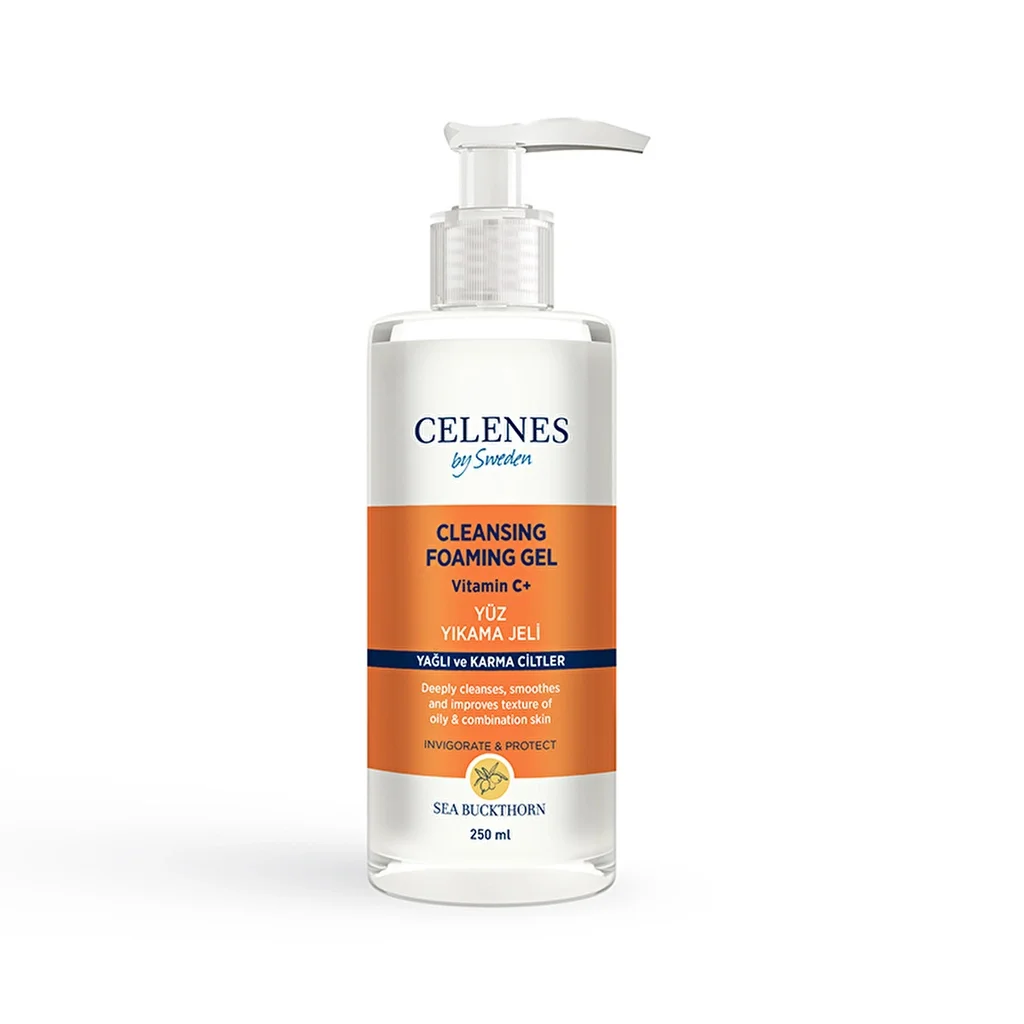 Celenes By Sweden Sea Buckthorn Face Wash Gel 250 ml