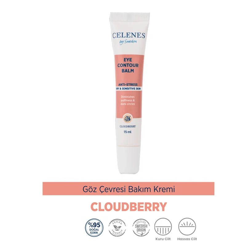 Celenes By Sweden Cloudberry Anti-fatigue Eye Contour Care Cream 15 ml