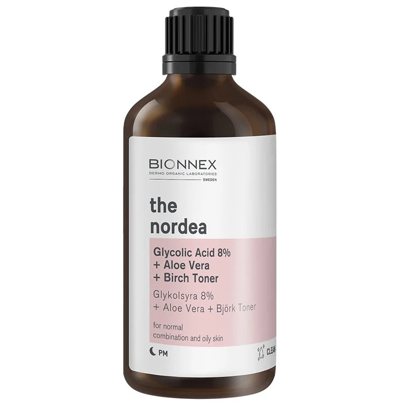 Bionnex The Nordea Glycolic Acid 8% + Aloe Vera + Birch Toner 100 ml