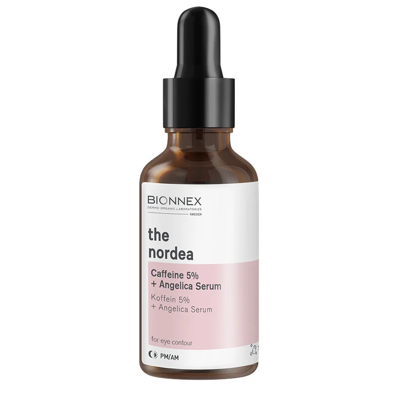 Сыворотка для контура глаз Bionnex The Nordea Кофеин 5% + Ангелика 30 мл