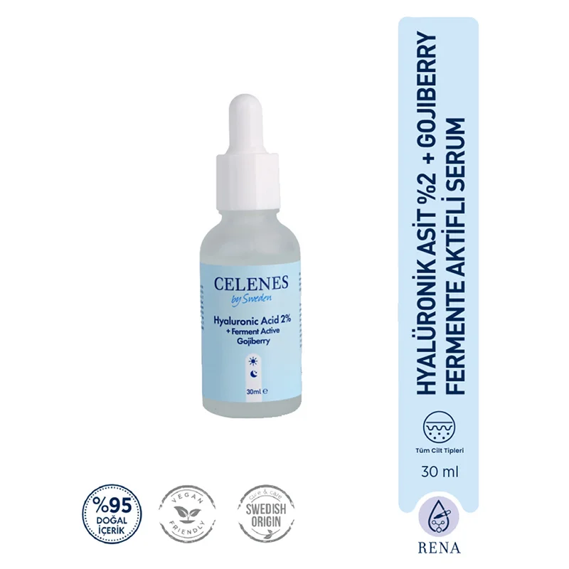 Celenes By Sweden Caffeine 5 + Rowan Berries Active Eye Contour Serum 30 ml