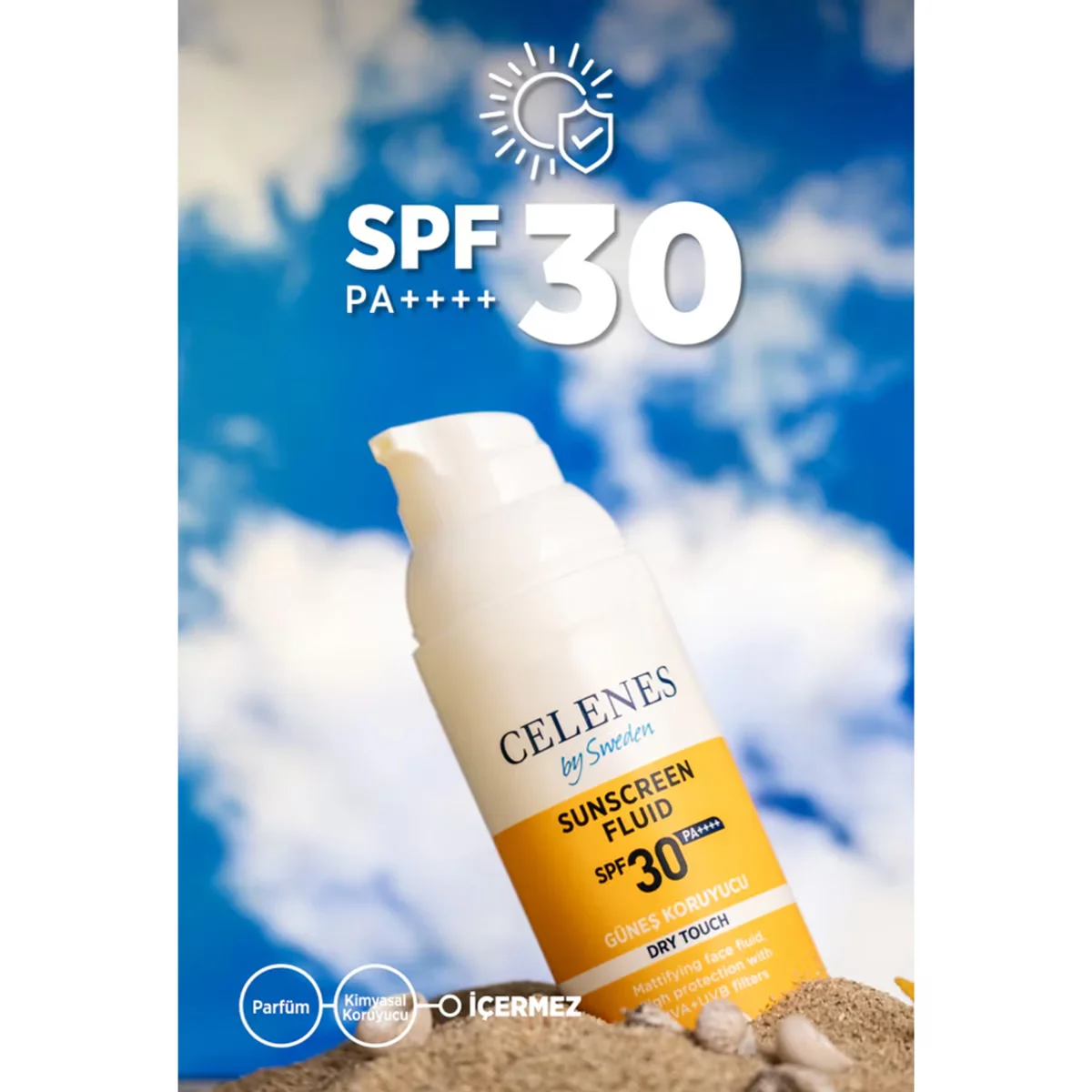 Celenes Kräuter Sonnenfluid SPF 30+