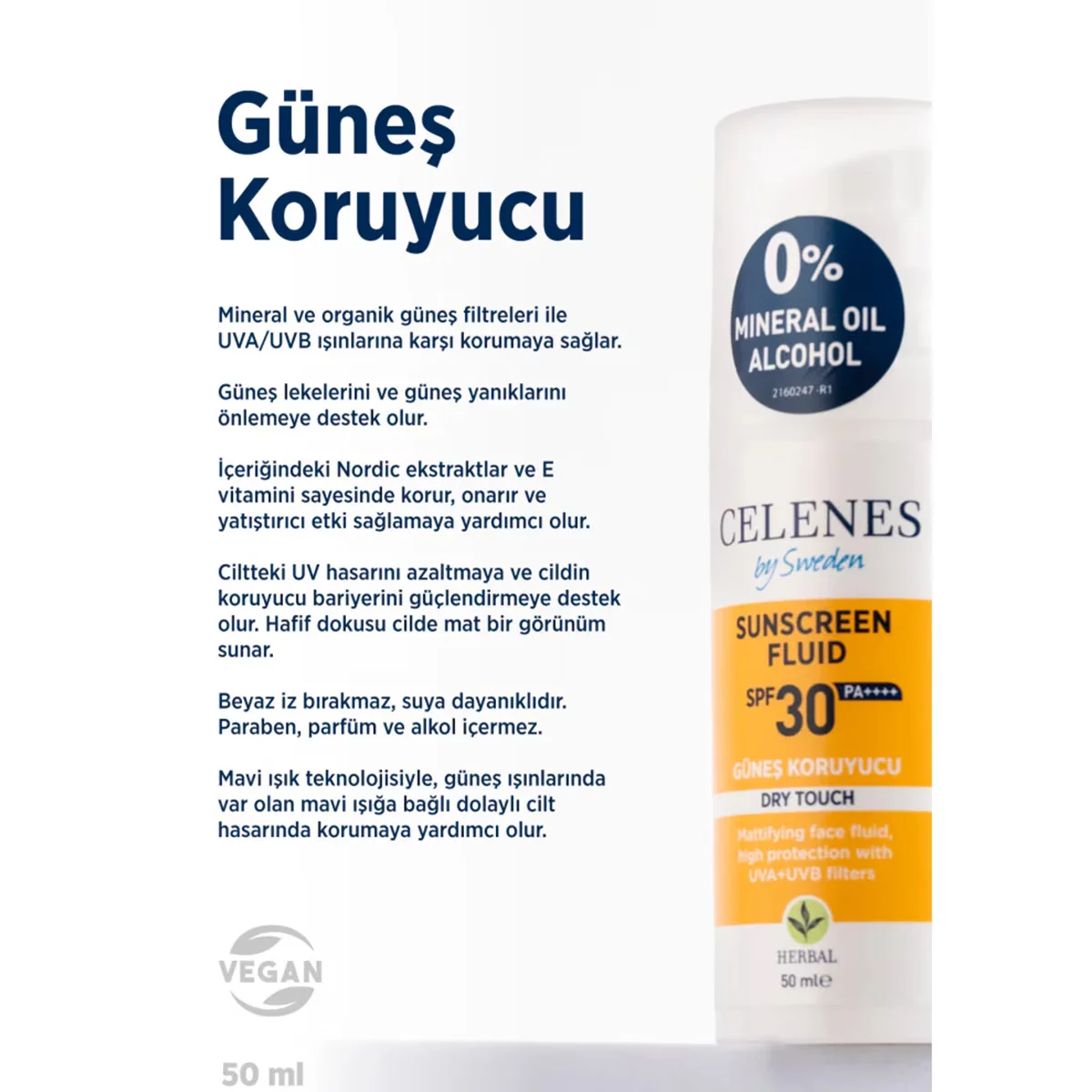 Celenes Kräuter Sonnenfluid SPF 30+