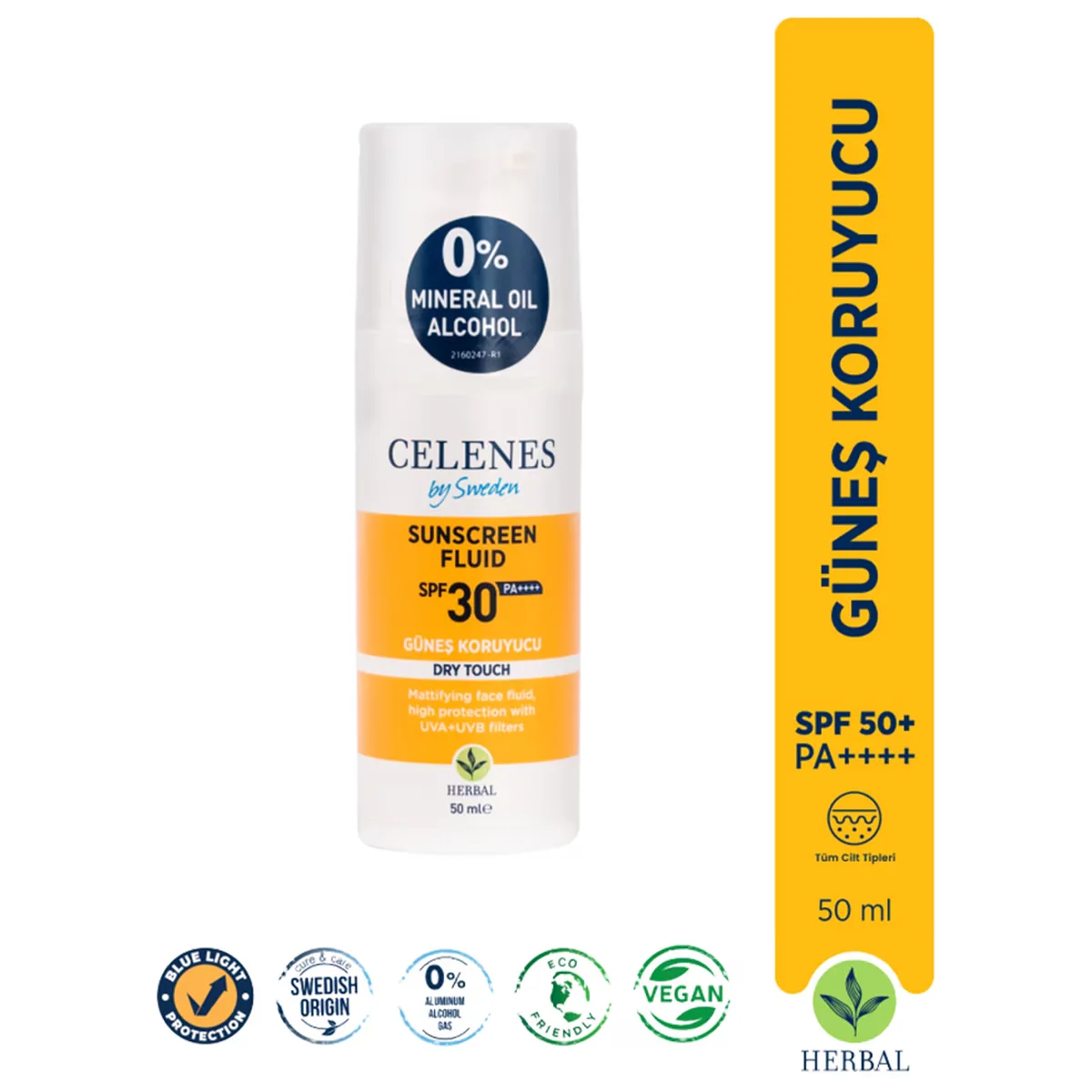 Celenes Kräuter Sonnenfluid SPF 30+