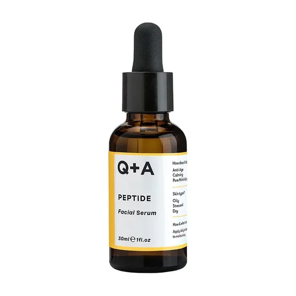 Q+A Peptide Serum 30ml - Anti-Aging Hydration with Hyaluronic Acid