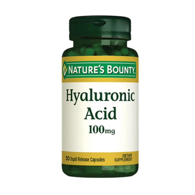 Nature's Bounty Hyaluronic Acid 100 mg Food Supplement 30 capsules