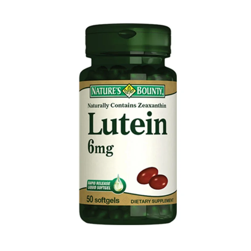 Nature's Bounty Lutein 6 mg Supplementary Food 50 capsules