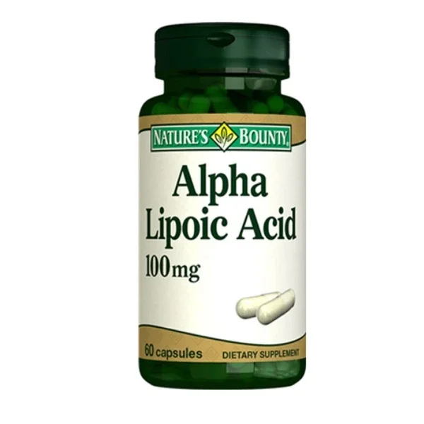 Nature's Bounty Alpha Lipoic Acid 100 mg Food Supplement 60 capsules