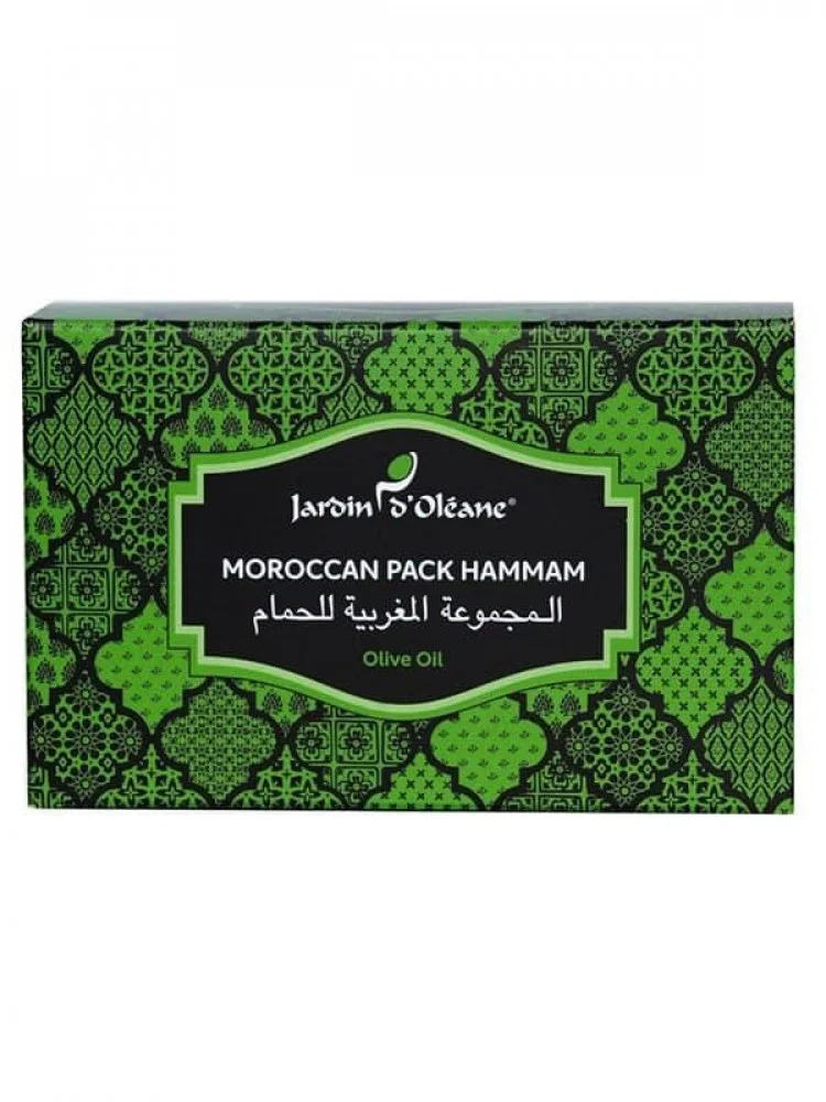 Moroccan Bath Set with Olive Oil by Garden Olian