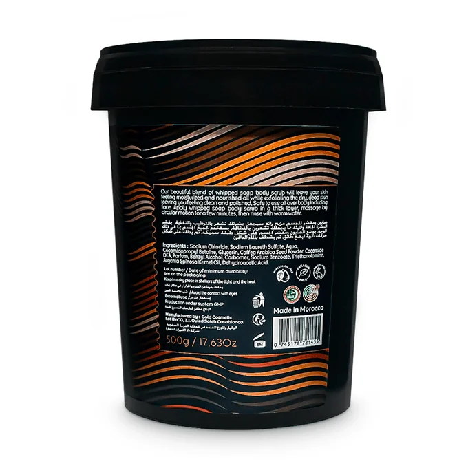 Coffee Body Soap and Scrub, from Garden Olyan 500 grams