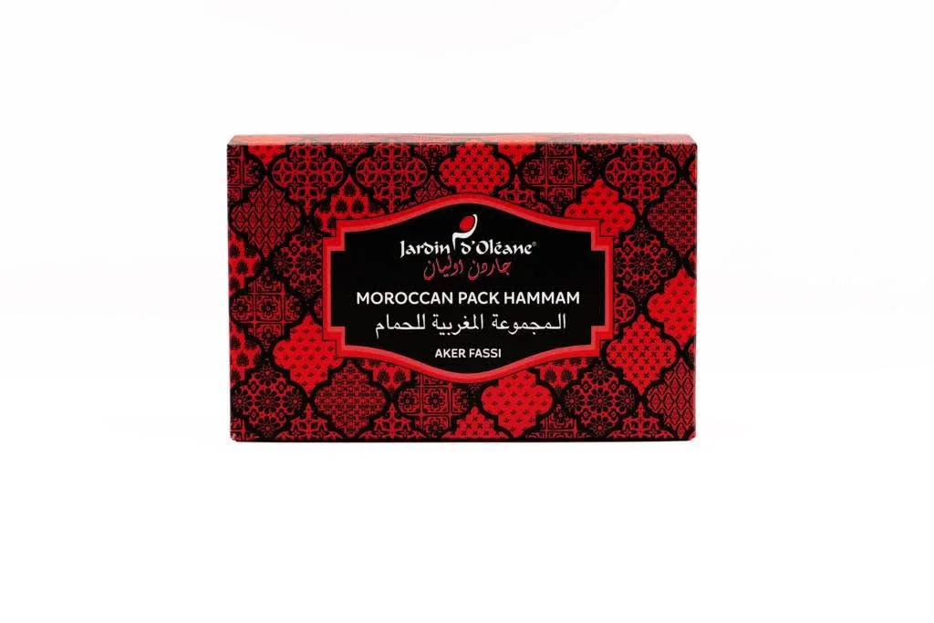 Jardin Oleane Moroccan Pack Hammam Aker Fassi Set