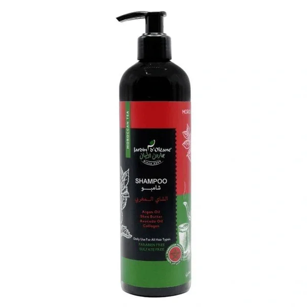 Moroccan Tea Hair Shampoo by Garden Olian, 380 ml