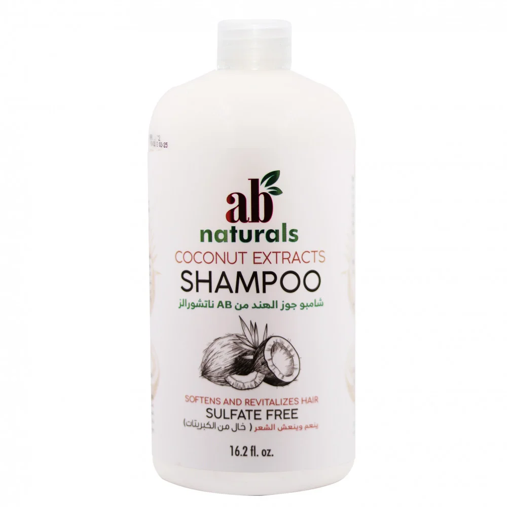 Ab Naturals Coconut Extracts Shampoo Sulfate Free 479 Ml