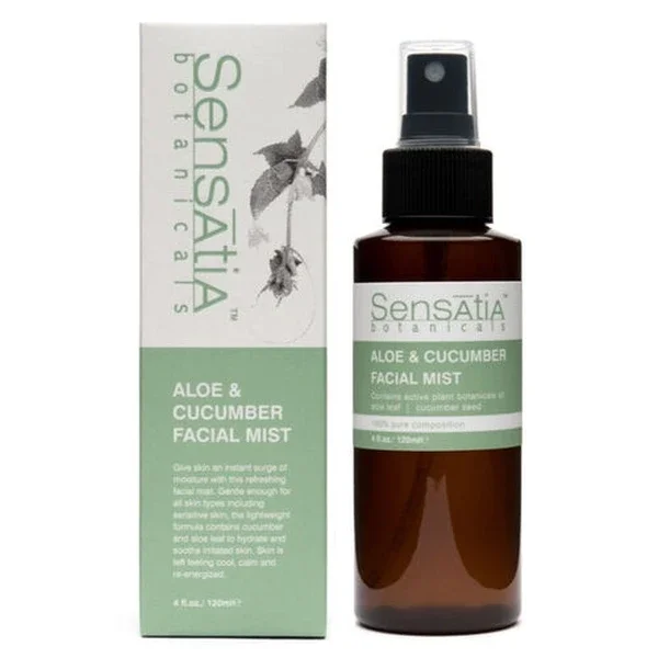 Sensatia Botanicals Aloe Cucumber Facial Mist 120ml Spray