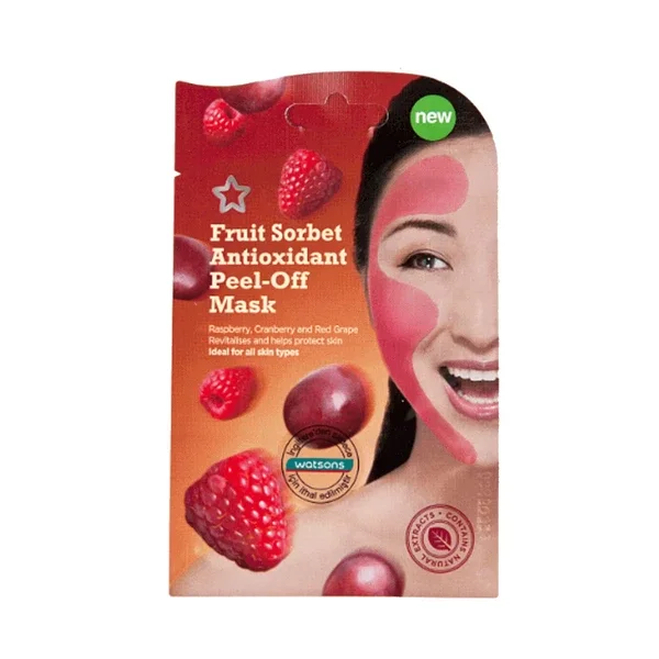 Superdrug Antioxidant Peeloff Fruit Sorbet Face Mask