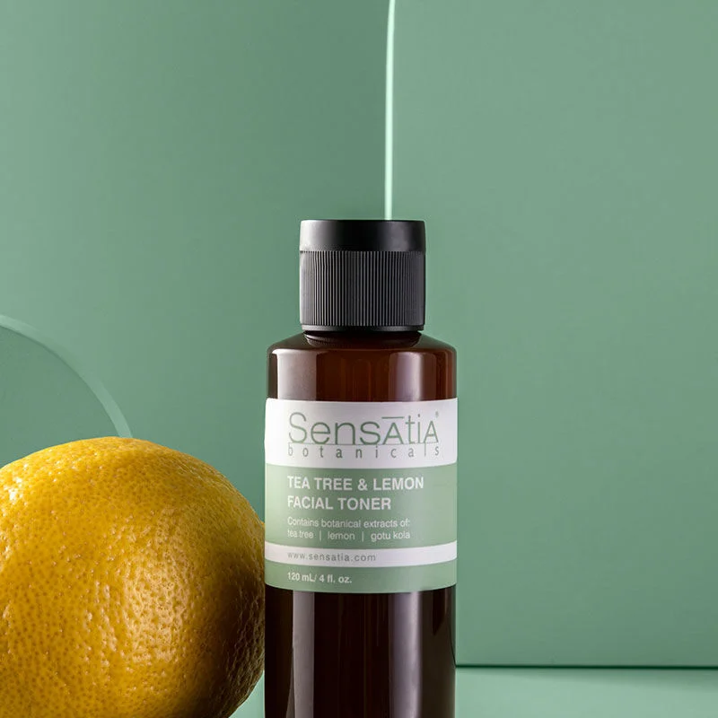Тоник для лица с маслом чайного дерева и лимоном 120 мл от Sensatia Botanicals