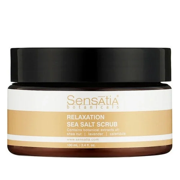 Sensatia Botanicals Relaxation Sea Salt Scrub - 100ml Exfoliant