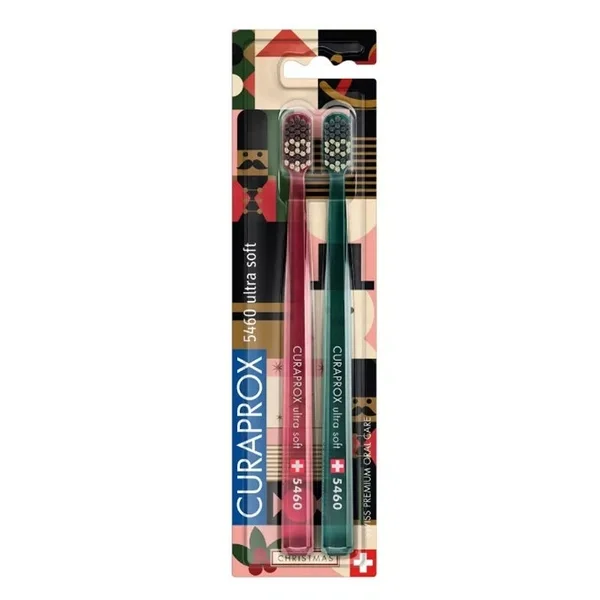 Curaprox Christmas 5460 ultra Soft 2-pack Toothbrush