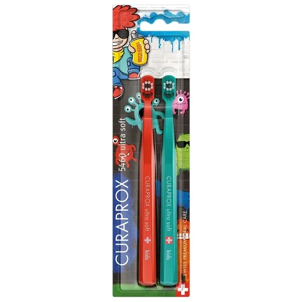 Curaprox Children's Toothbrush Ultra Soft Grafitti Edition 2 pcs