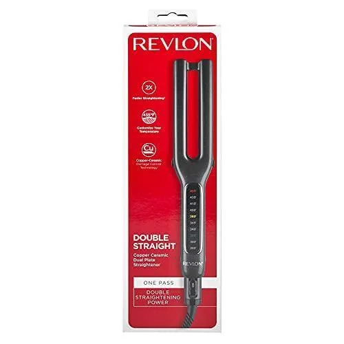 Revlon Haarglätter mit Keramik- und Kupfer-Doppelplatten 2204