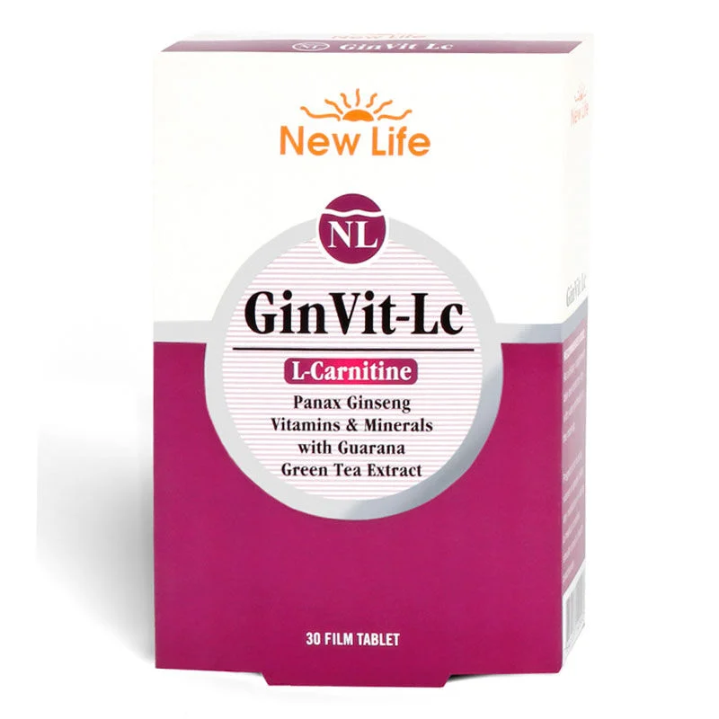 New Life GinVit-Lc L-Carnitin 30 Tabletten