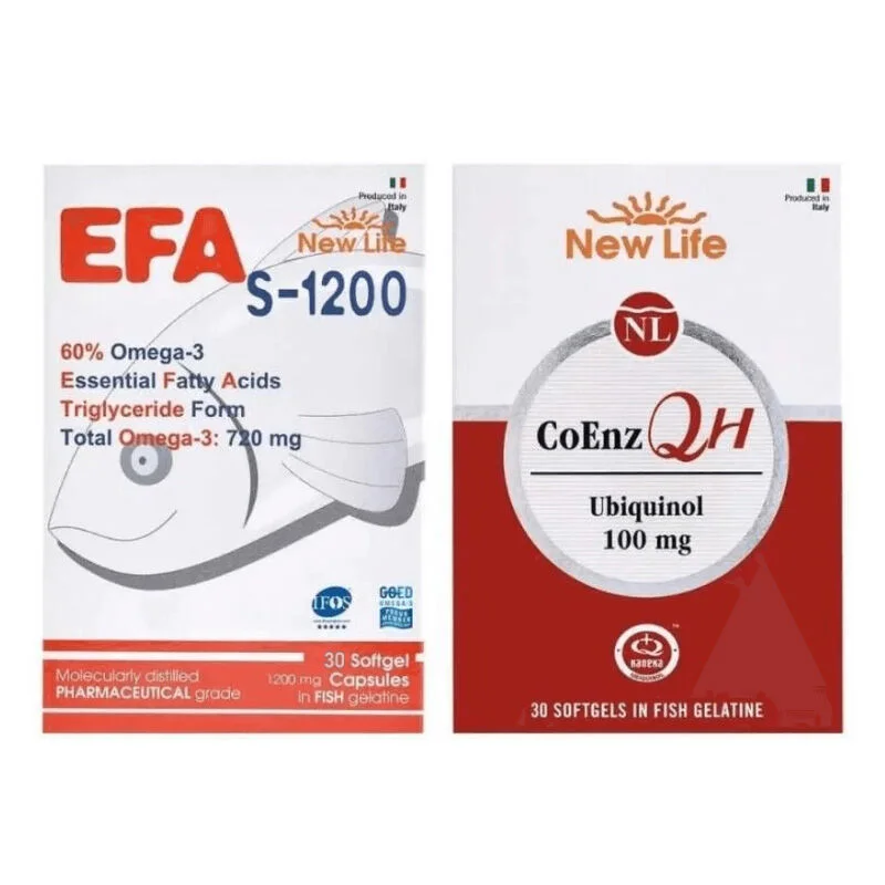 New Life Efa Qh 30 x 2 capsules