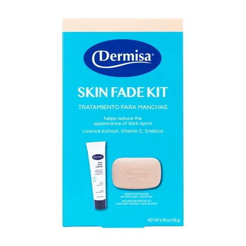 Hautaufhellungsset für dunkle Flecken: Creme + Seife von Dermaisa