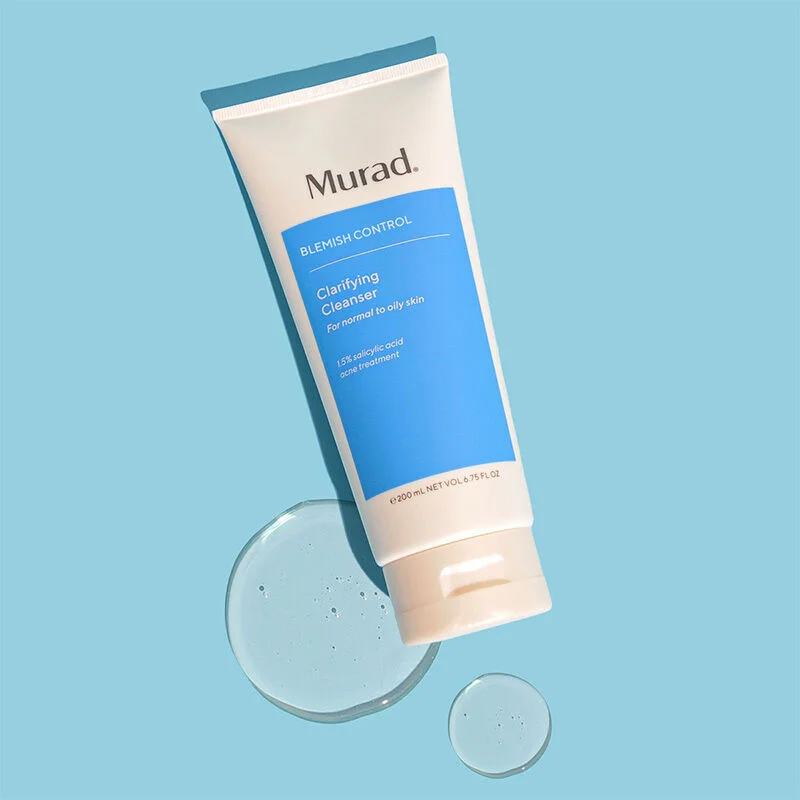 Murad غسول الوجه المنقي من مراد جل منظف فعال مضاد للبكتيريا ومنقي للوجه 200 مل