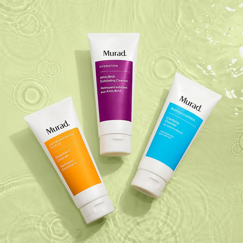 Murad غسول الوجه المنقي من مراد جل منظف فعال مضاد للبكتيريا ومنقي للوجه 200 مل