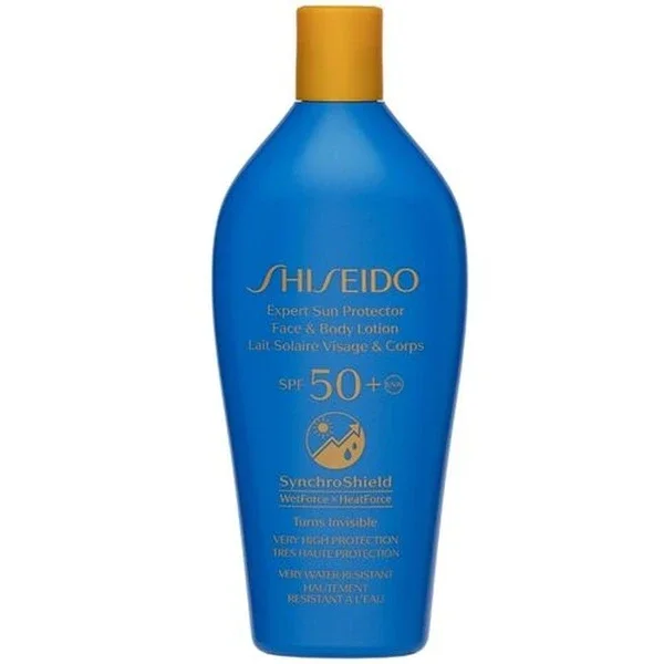 Shiseido SynchroShield SPF 50+ Sun Lotion 300ml - Expert Protection